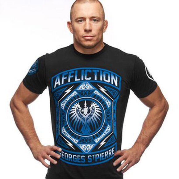 AFFLICTION GSP GEORGE ST PIERRE WALK OUT SHIRT - Picture 4 of 4